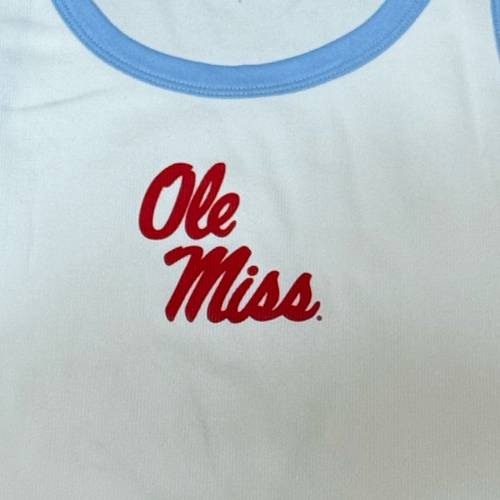 LULU MAC Ole Miss Tank NEW - Picture 2 of 3
